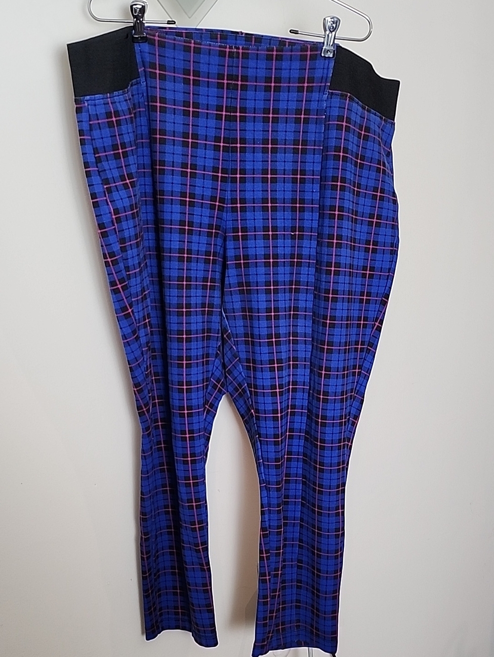 Terra & Sky Blue, Pink, And Black Plaid Pointe Pant